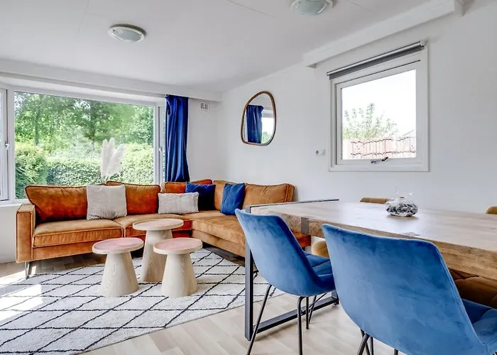 Op De Veluwe Met Sfeervolle Pelletkachel شاليه