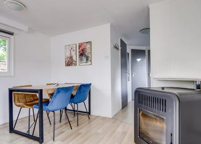 Op De Veluwe Met Sfeervolle Pelletkachel Chalet Putten
